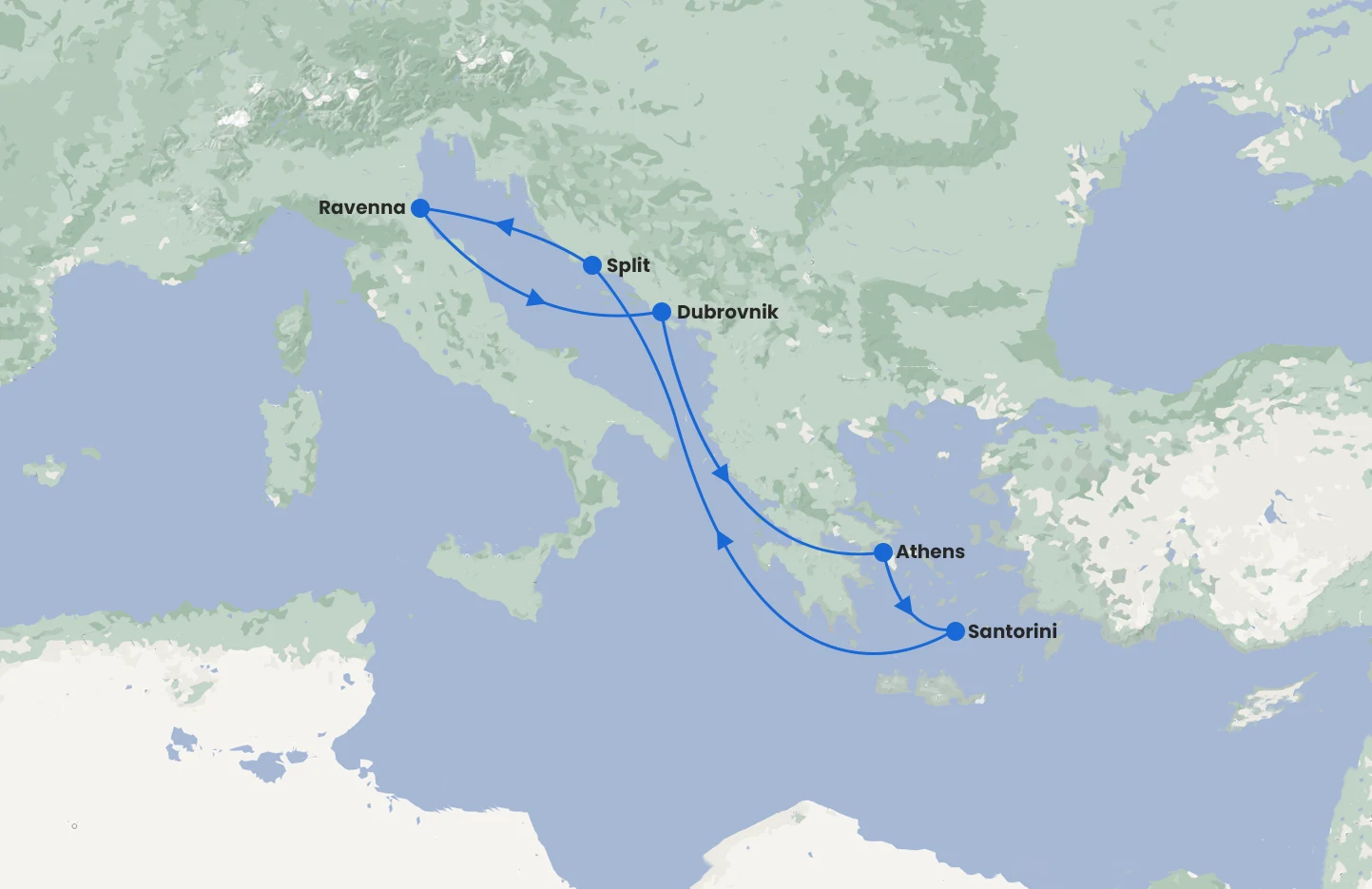 Italy Rail, Cruise, and Stay in Venice with Bernina Express